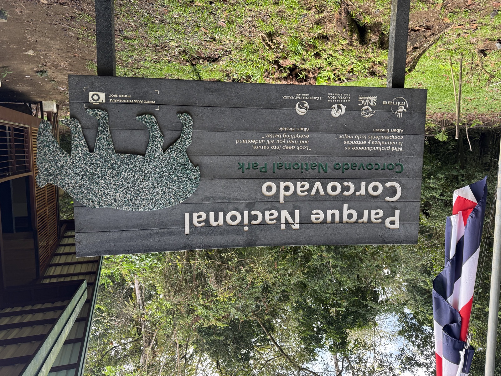Inside Corcovado National Park on the Osa Peninsula